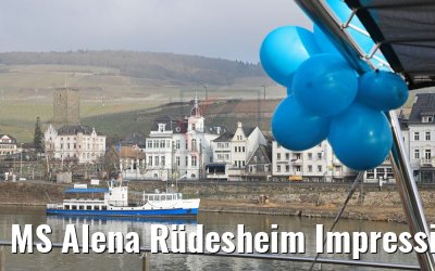 MS Alena Rüdesheim Impressionen Taufreise 24.03.2018