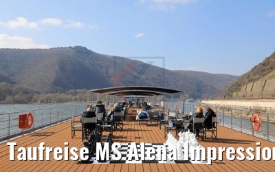 Taufreise MS Alena Impressionen Rüdesheim 24.03.2018
