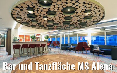 Bar und Tanzfläche MS Alena