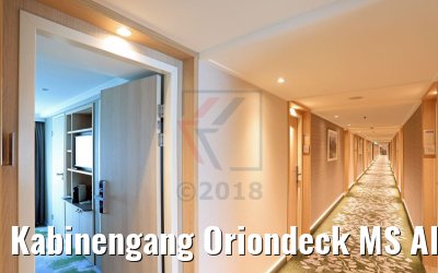 Kabinengang Oriondeck MS Alena