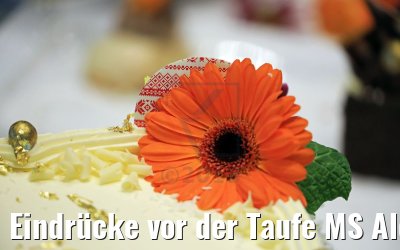 Eindrücke vor der Taufe MS Alena 23.03.2018