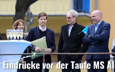 Eindrücke vor der Taufe MS Alena 23.03.2018