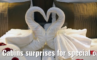 Cabins surprises for special ocassions MS Alina