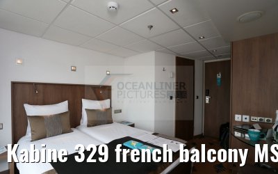 Kabine 329 french balcony MS Alina