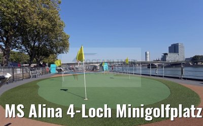 MS Alina 4-Loch Minigolfplatz Sonnendeck