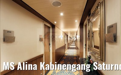 MS Alina Kabinengang Saturndeck
