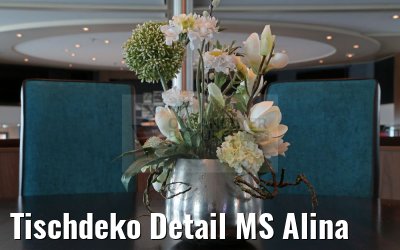 Tischdeko Detail MS Alina