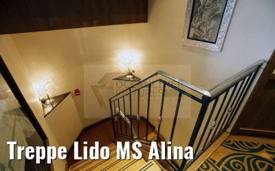 Treppe Lido MS Alina