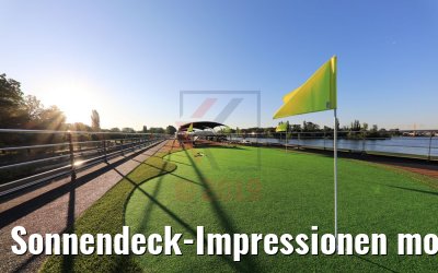 Sonnendeck-Impressionen morgens MS Anna Katharina