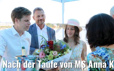 Nach der Taufe von MS Anna Katharina 28.06.2019