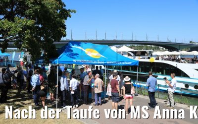 Nach der Taufe von MS Anna Katharina 28.06.2019
