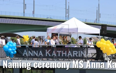 Naming ceremony MS Anna Katharina Bonn 28.06.2019