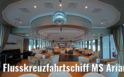Flusskreuzfahrtschiff MS Ariana Panorama-Lounge