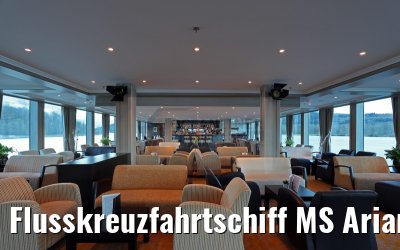 Flusskreuzfahrtschiff MS Ariana Panorama-Lounge