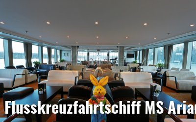 Flusskreuzfahrtschiff MS Ariana Panorama-Lounge