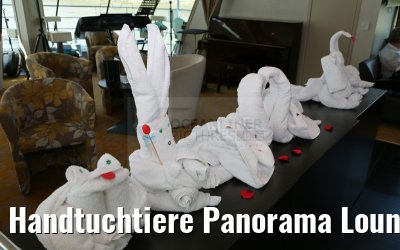 Handtuchtiere Panorama Lounge MS Ariana 03.04.2015