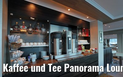Kaffee und Tee Panorama Lounge MS Ariana