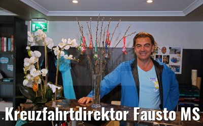 Kreuzfahrtdirektor Fausto MS Ariana 01.04.2015