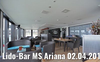 Lido-Bar MS Ariana 02.04.2015