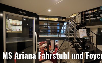 MS Ariana Fahrstuhl und Foyer 30.03.2015