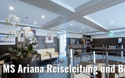 MS Ariana Reiseleitung und Bücherei