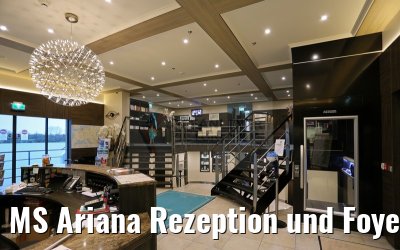 MS Ariana Rezeption und Foyer 30.03.2015