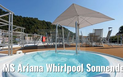 MS Ariana Whirlpool Sonnendeck