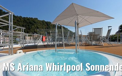 MS Ariana Whirlpool Sonnendeck