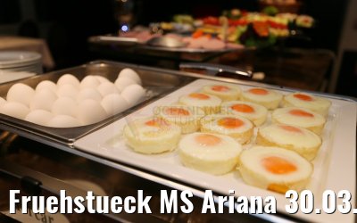 Fruehstueck MS Ariana 30.03.2015