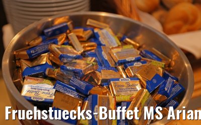Fruehstuecks-Buffet MS Ariana 30.03.2015