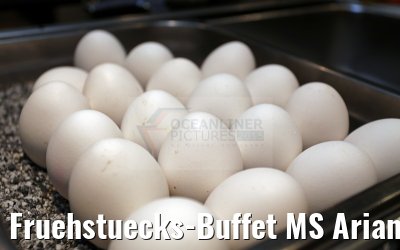 Fruehstuecks-Buffet MS Ariana 30.03.2015