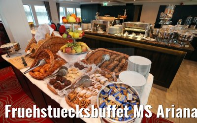 Fruehstuecksbuffet MS Ariana 31.03.2015