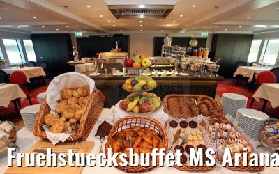 Fruehstuecksbuffet MS Ariana 31.03.2015