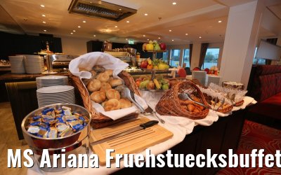 MS Ariana Fruehstuecksbuffet 30.03.2015