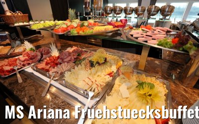 MS Ariana Fruehstuecksbuffet 31.03.2015
