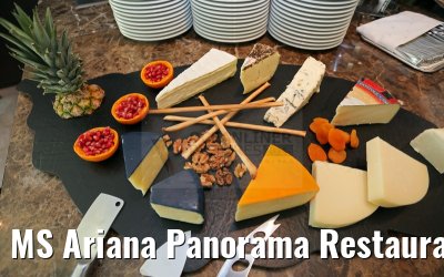 MS Ariana Panorama Restaurant Kaeseplatte 03.04.2015
