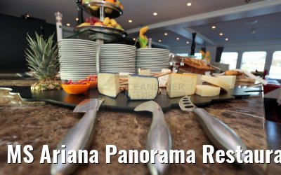 MS Ariana Panorama Restaurant Kaeseplatte 03.04.2015
