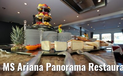 MS Ariana Panorama Restaurant Kaeseplatte 03.04.2015
