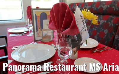 Panorama Restaurant MS Ariana Abschieds Dinner 03.04.2015