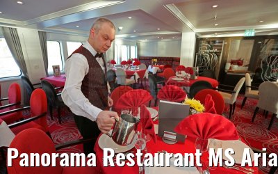 Panorama Restaurant MS Ariana Abschieds Dinner 03.04.2015