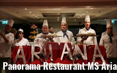 Panorama Restaurant MS Ariana Abschieds Dinner 03.04.2015