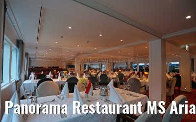 Panorama Restaurant MS Ariana Deko Ungarn 31.03.2015
