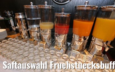 Saftauswahl Fruehstuecksbuffet MS Ariana