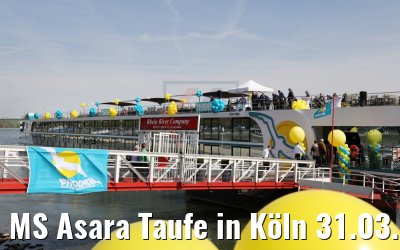 MS Asara Taufe in Köln 31.03.2017