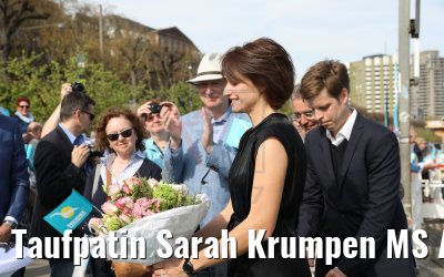 Taufpatin Sarah Krumpen MS Asara Taufe in Koeln 31.03.2017