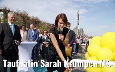 Taufpatin Sarah Krumpen MS Asara Taufe in Koeln 31.03.2017