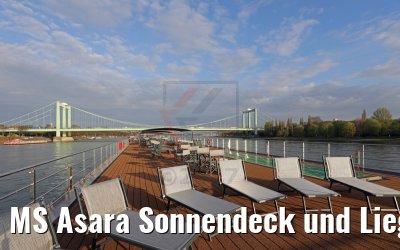 MS Asara Sonnendeck und Liegen 30.03.2017