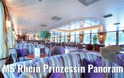 MS Rhein Prinzessin Panorama-Lounge