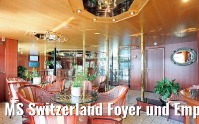 MS Switzerland Foyer und Empfangsbereich