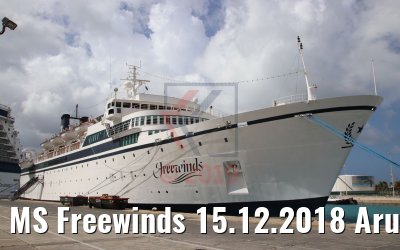 MS Freewinds 15.12.2018 Aruba / Photo: M. Barzantny